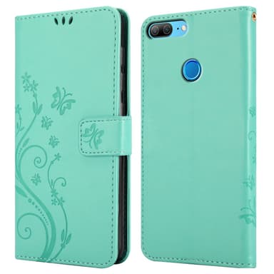 Honor 9X LITE Suojakuori Lompakkokotelo (Turkoosi)