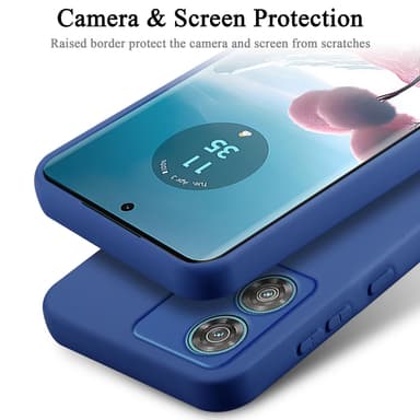 Motorola Edge 40 Neo Suojakuori Kotelo (Sininen)