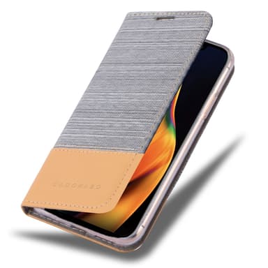 iPhone 13 PRO Suojakuori Lompakkokotelo (harmaa)