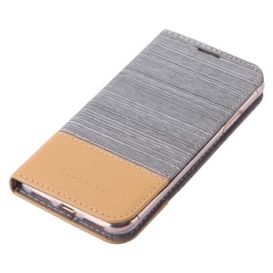 iPhone 13 PRO Suojakuori Lompakkokotelo (harmaa)