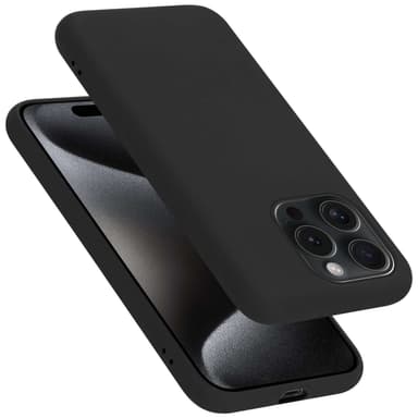 iPhone 15 PRO MAX Suojakuori Kotelo Case (Musta)