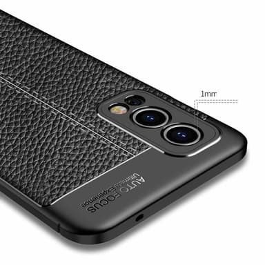 OnePlus Nord 2 5G Suojakuori Case Cover (Musta)