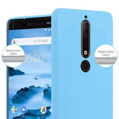 Suojakuori Nokia 6.1 Kotelo (Sininen)