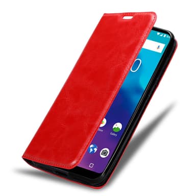 ZTE Blade V10 VITA Suojakuori Lompakkokotelo (Punainen)