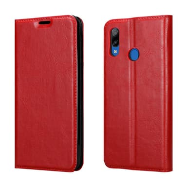 ZTE Blade V10 VITA Suojakuori Lompakkokotelo (Punainen)
