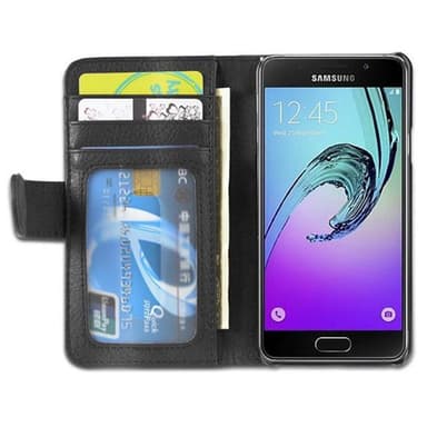 Samsung Galaxy A3 2016 Suojakuori Kotelo (Musta)