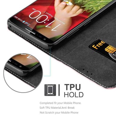 LG G2 Suojakuori Case (Vaaleanpunainen)