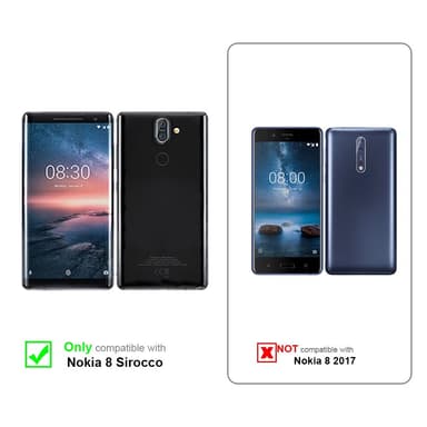 Nokia 8 Sirocco Suojakuori Kotelo (Vaaleanpunainen)