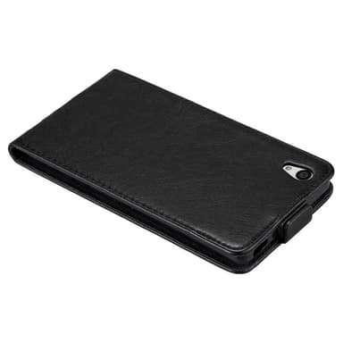 Sony Xperia Z5 Suojakuori Lompakkokotelo (Musta)