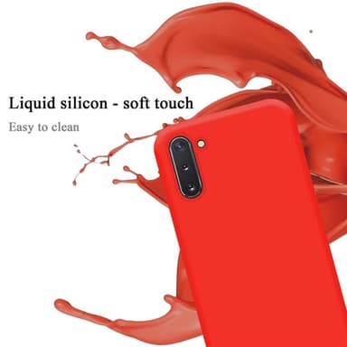 Samsung Galaxy NOTE 10 Suojakuori Kotelo (Punainen)