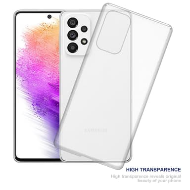 Samsung Galaxy A73 5G Suojakuori Kotelo (Läpinäkyvä)
