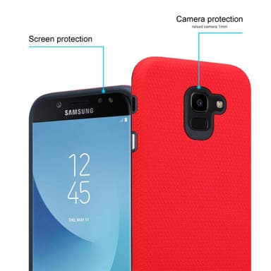 Samsung Galaxy J5 2017 Suojakuori Kotelo (Punainen)