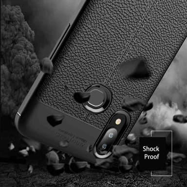 Samsung Galaxy A10s / M01s Suojakuori Cover (Musta)