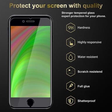 iPhone 6 PLUS / 6S PLUS 3x Suojakalvo Karkaistu lasi