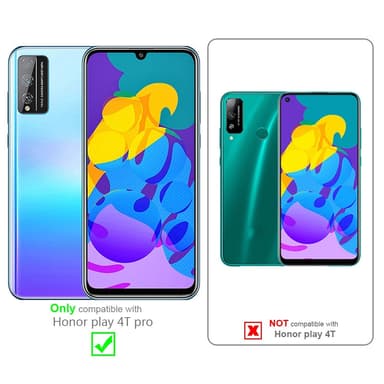 Suojakuori Honor PLAY 4T PRO Kotelo (Musta)