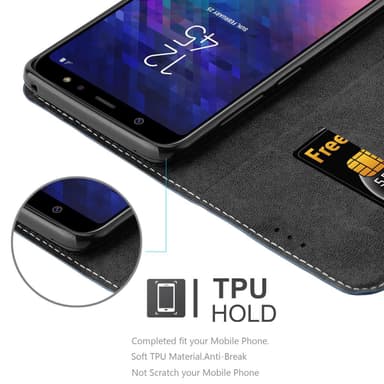 Samsung Galaxy A6 PLUS 2018 Suojakuori (Sininen)