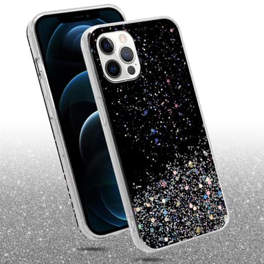 iPhone 12 / 12 PRO Suojakuori Kotelo (Musta)