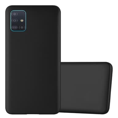 Samsung Galaxy A51 5G Suojakuori Kotelo (Musta)