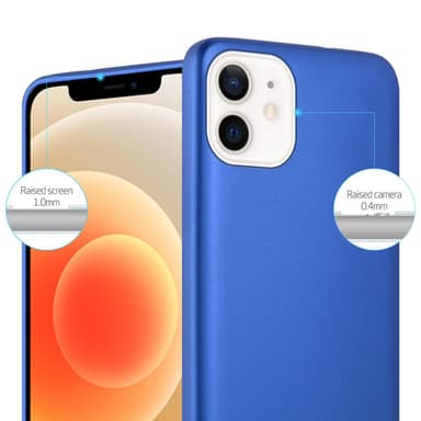 iPhone 12 MINI Suojakuori Kotelo (Sininen)