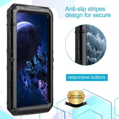 iPhone 11 PRO Suojakuori Kuoret (Musta)