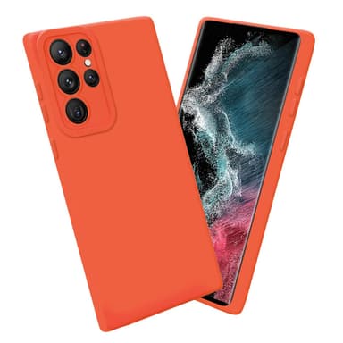 Samsung Galaxy S22 ULTRA Suojakuori Kotelo (Oranssi)