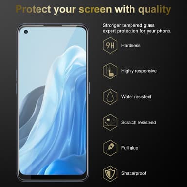 Oppo FIND X5 LITE / Reno7 5G Näytönsuoja Karkaistu lasi