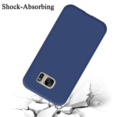 Samsung Galaxy S7 Suojakuori Kotelo Case (Sininen)