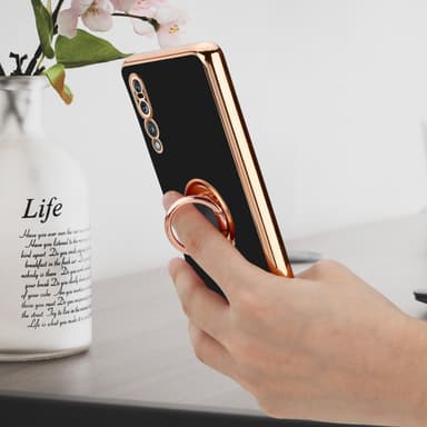 Huawei P20 PRO / P20 PLUS Suojakuori Kotelo (Musta)