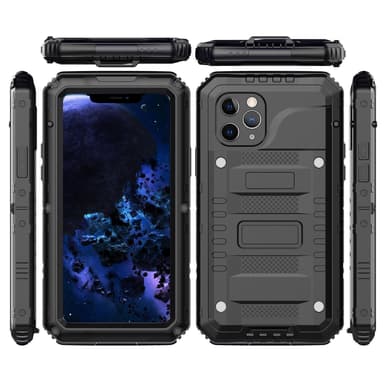 iPhone 11 PRO Suojakuori Kuoret (Musta)