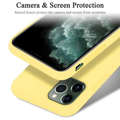 iPhone 11 PRO MAX Suojakuori Kotelo (Keltainen)