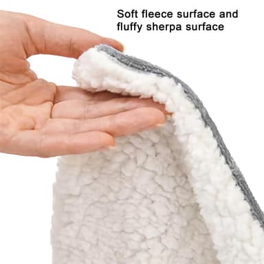 Sherpahuopa Sherpa snuggle Peitto (harmaa - valkoinen)