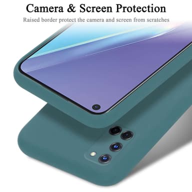 Oppo A52 Suojakuori Kotelo Case (Green)