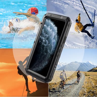 iPhone 11 PRO Suojakuori Kuoret (Musta)