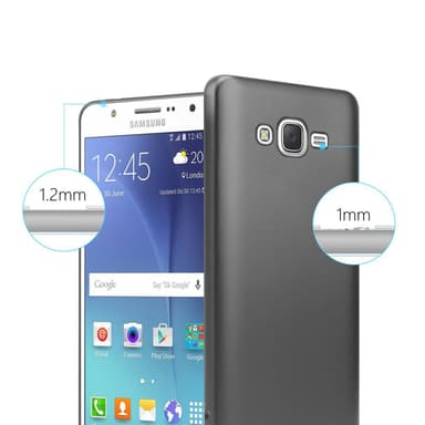 Samsung Galaxy J7 2015 Suojakuori Kotelo (harmaa)