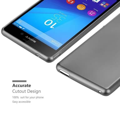 Sony Xperia M4 AQUA Suojakuori Kotelo (harmaa)