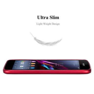 Sony Xperia E1 Suojakuori Kotelo (Punainen)
