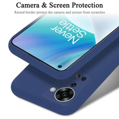 OnePlus Nord 2T Suojakuori Kotelo Case (Sininen)