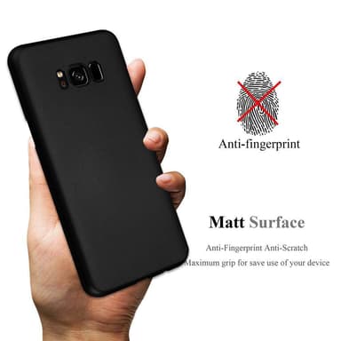 Samsung Galaxy S8 PLUS Suojakuori Kotelo Cover (Musta)