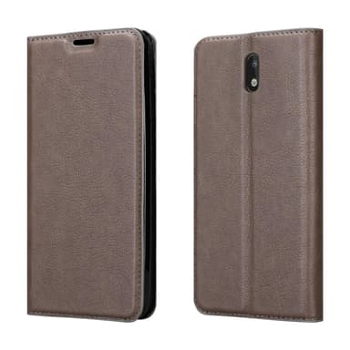 Nokia 1.3 Suojakuori Lompakkokotelo (Ruskea)