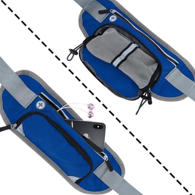 Urheilu vesipullo Fanny Pack Matkapuhelintasku
