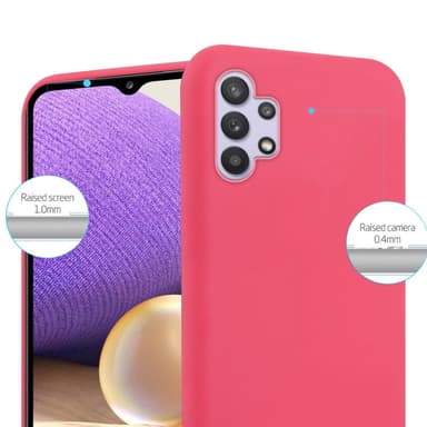 Suojakuori Samsung Galaxy A32 5G Kotelo (Punainen)