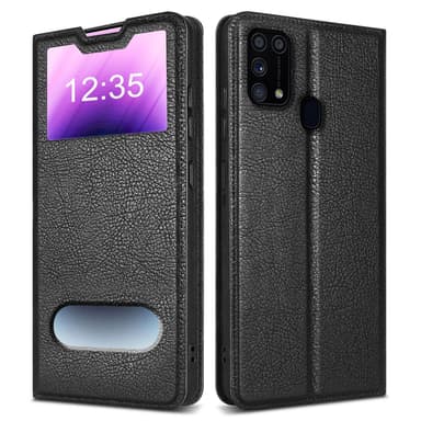Lompakkokotelo Samsung Galaxy M31 Case (Musta)