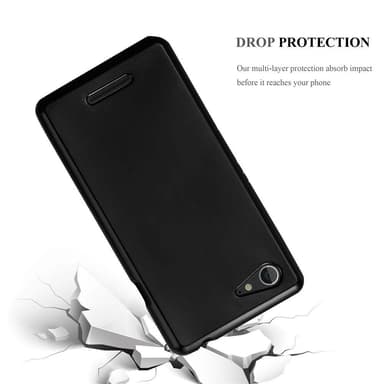 Sony Xperia E3 Suojakuori Kotelo (Musta)