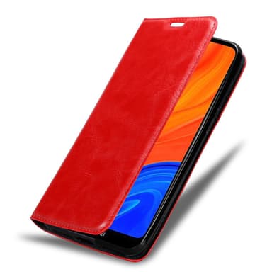 Huawei Y6S Suojakuori Lompakkokotelo (Punainen)