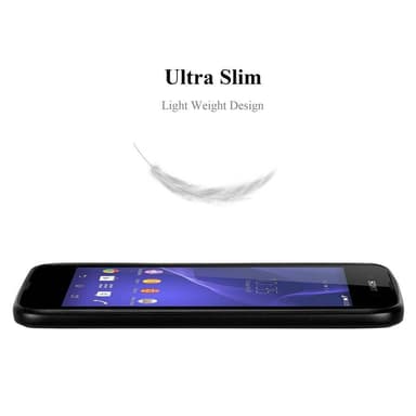 Sony Xperia E3 Suojakuori Kotelo (Musta)