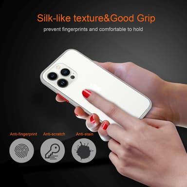 iPhone 14 PRO Suojakuori Kotelo (Läpinäkyvä)