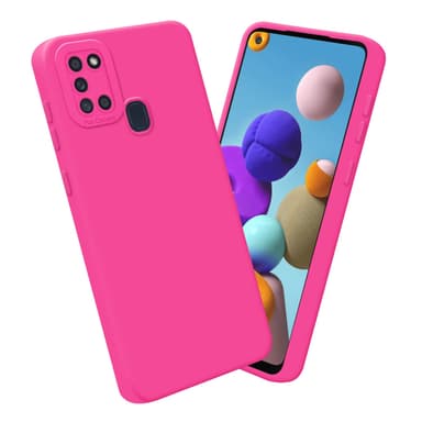 Samsung Galaxy A21s Suojakuori Kotelo (Vaaleanpunainen)