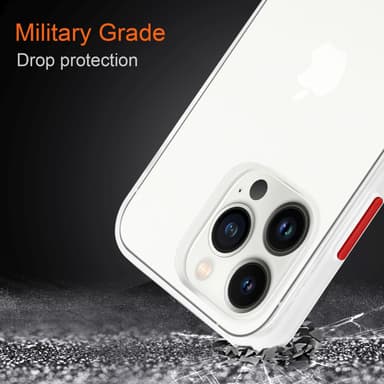 iPhone 14 PRO Suojakuori Kotelo (Läpinäkyvä)