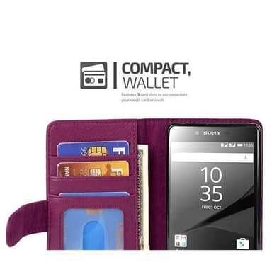 Sony Xperia Z5 Suojakuori Kotelo (Violetti)