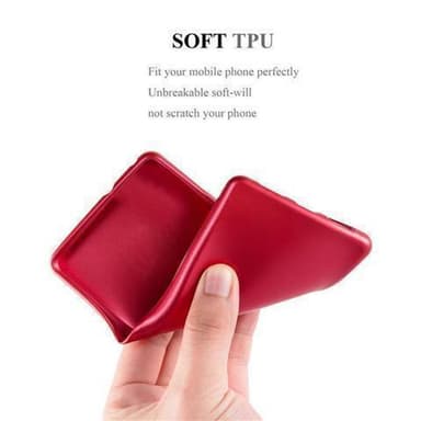 iPhone 6 / 6S Suojakuori Kotelo (Punainen)